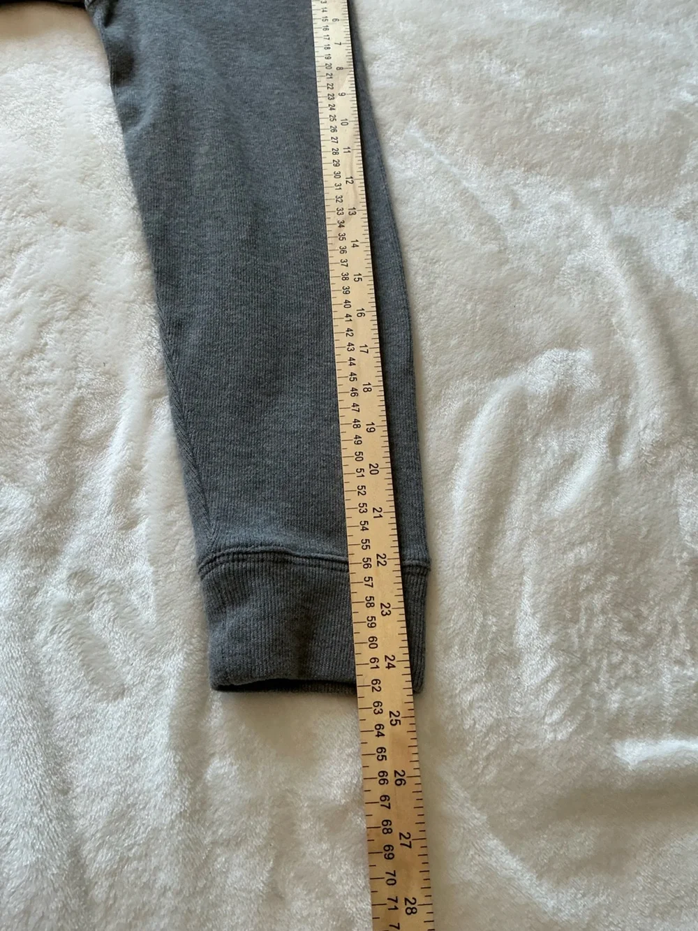 Polo Ralph Lauren Men’s XL Gray Cotton Quarter Zip Pullover Pony